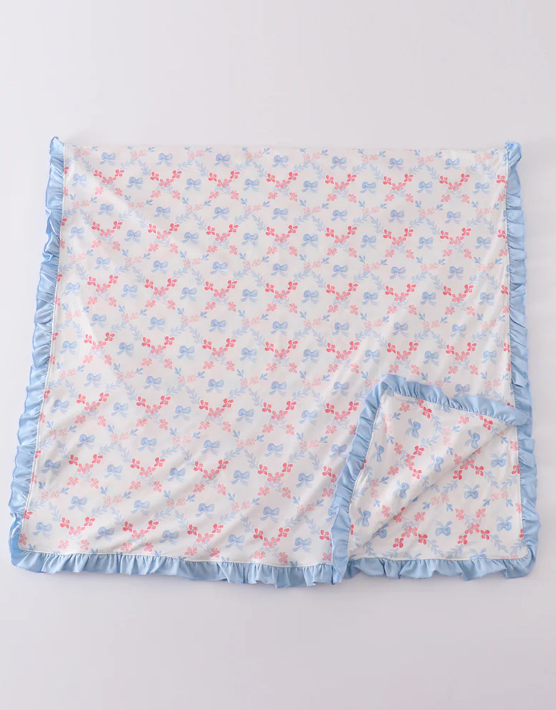 lattice bow blanket PREORDER