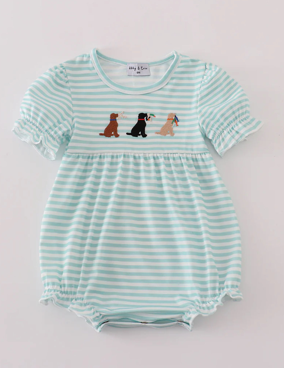 hunting dog little girls bubble PREORDER