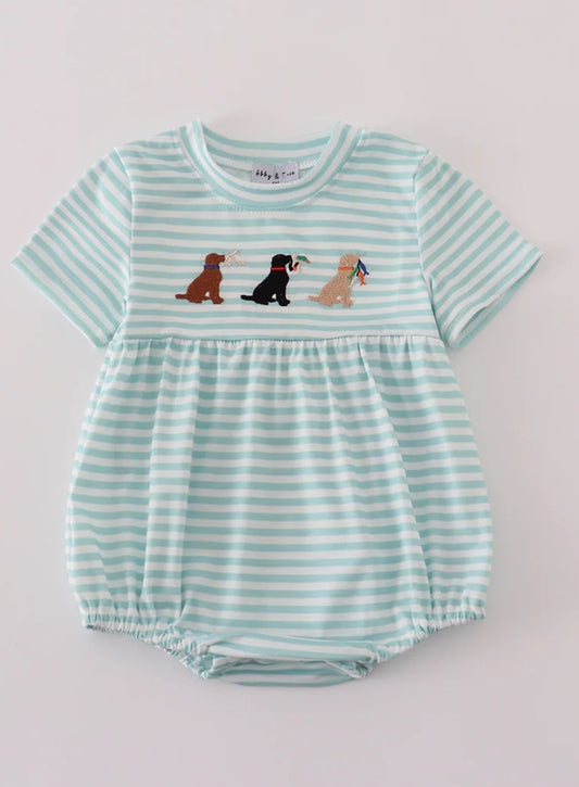hunting dog little boys bubble PREORDER