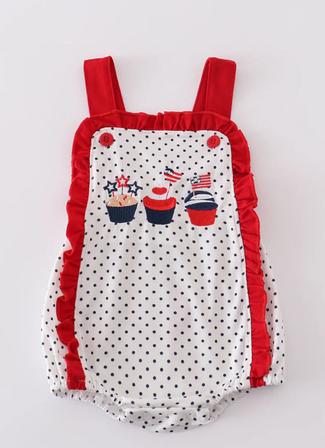 patriotic cake little girls bubble PREORDER